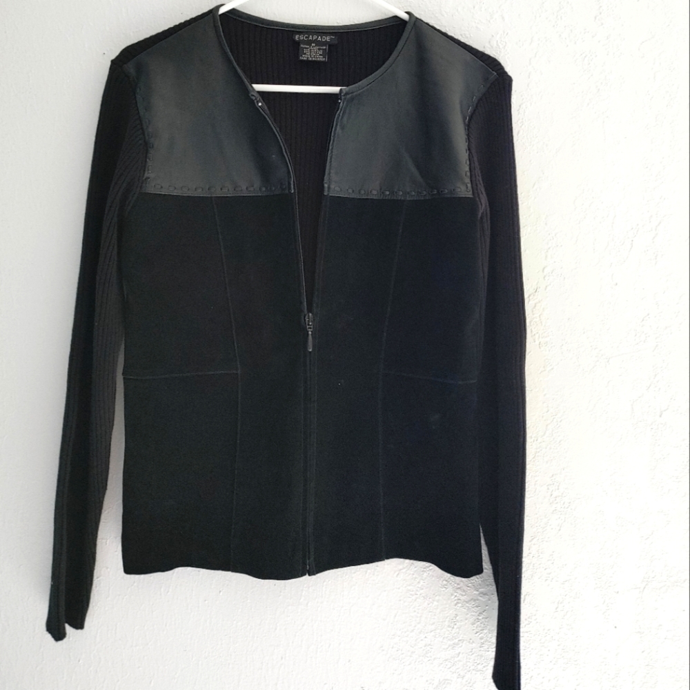 Black Suede Jacket - image 1